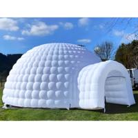 Dôme Gonflable de Luxe, Grande Tente Igloo Portable pour Événements et Expositions, Structure Très Demandée