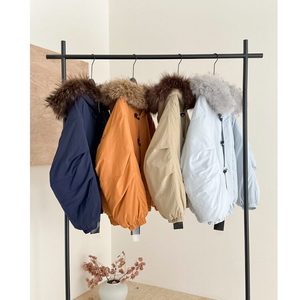 Chaqueta de Otoño Original para Mujer, Modelo 'Little Stove' Actualizado 3.0, con Capucha con Detalles de Piel, 90% Plumón de <span class=keywords><strong>Ganso</strong></span> Blanco, Superventas - Product Image 4