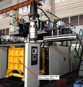 GSB80 380V 140T 夹紧式自动挤出吹塑机，适用于PP/PE/HDPE/PVC/聚苯乙烯瓶，安全性高 - Product Image 3