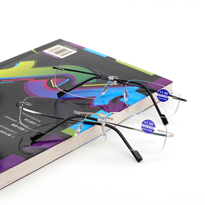 <span class=keywords><strong>Occhiali</strong></span> <span class=keywords><strong>da</strong></span> lettura senza montatura per uomini e donne comodi <span class=keywords><strong>occhiali</strong></span> <span class=keywords><strong>da</strong></span> lettura <span class=keywords><strong>leggeri</strong></span> <span class=keywords><strong>da</strong></span> <span class=keywords><strong>vista</strong></span> luce blu che bloccano gli <span class=keywords><strong>occhiali</strong></span> - Product Image 2