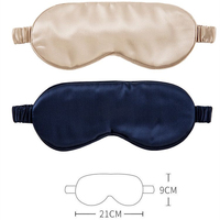 Masque de sommeil en soie de mûrier 100% naturelle biologique 16mm/19mm/22mm Masque pour les yeux en soie pure pour femmes et hommes