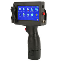 Imprimante d'étiquettes portable semi-automatique à jet d'encre 12,7 mm 600 dpi pour impression universelle de date, numéro de lot et code QR