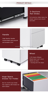 מגירות צד מודולריות עם נעילה ועמידות בפני לחות לארכיונים ומשרדים - Product Image 4