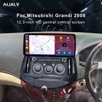 Nuevo Reproductor de DVD para Auto con Radio para Mitsubishi Grandis 2006, Marco de Panel Estéreo de 12.3 Pulgadas, 2 Din, GPS, Accesorios para Auto