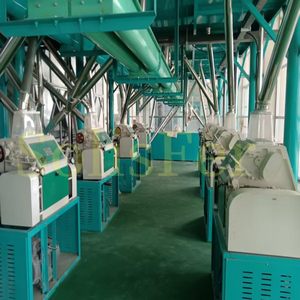 เครื่องโม่แป้งข้าวโพดอุตสาหกรรมวัสดุเหล็ก120TPD ใหม่สำหรับการขัดเมล็ดข้าวสาลีวัตถุดิบเหล็กหล่อ - Product Image 2