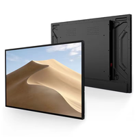 Pantalla LCD de Pared HONGNUO de 32-70 Pulgadas, Vidrio Templado, Aleación, Ángulo de Visión Amplio de 169°, Pantalla Digital Interior para Publicidad