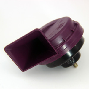CHSKY-bocina de coche con sistema de Audio, bocina de 12V ABS púrpura, multitono y Claxon, 110-129db - Product Image 4