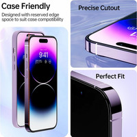 Étui de protection 5-en-1 pour iPhone 15 16 14 11 12 17 Pro Max Protecteur d'écran en verre trempé pour iPhone 17 Air Camera Lens Protective