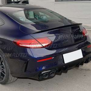 สปอยเลอร์หลังรถยนต์ 1 ชิ้น สำหรับ Mercedes-Benz C-Class Coupe C205 C63 C200 C260 C300 2015-2021 รุ่น AMG แต่ง - Product Image 4