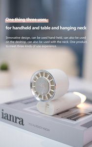 Mini <span class=keywords><strong>ventilateur</strong></span> portatif rechargeable USB, nouveau, avec fonction de refroidissement AC, mini <span class=keywords><strong>ventilateur</strong></span> turbo, idéal pour souvenirs - Product Image 2