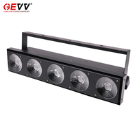 Projecteur LED matriciel 5 yeux 5x30W RGB DMX Beam Wash Strobe Blinder pour scène, bar, discothèque et éclairage d'ambiance