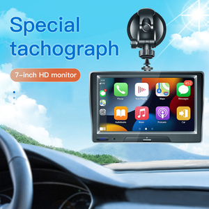 Caméra de tableau de bord de 7 pouces, caméra de vue avant et arrière, enregistreur vidéo de voiture, enregistrement de Cycle DVR, caméra de Vision nocturne - Product Image 3