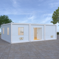 Maison préfabriquée moderne et durable à 3 chambres en kit, prête à vivre, petit appartement, immeuble hôtelier