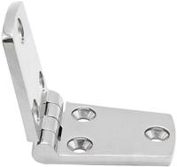 Charnière marine FOYO en gros, robuste, en acier inoxydable 316SS poli, plusieurs longueurs, pour trappe de bateau et quincaillerie de porte d'armoire