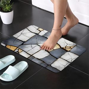 <span class=keywords><strong>Tapis</strong></span> <span class=keywords><strong>de</strong></span> bain en caoutchouc à motif pierre brisée, antidérapant, résistant à l'eau, super absorbant, séchage rapide, écologique, facile à nettoyer, 0,1-0,2 pouce - Product Image 5