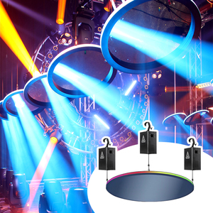 Disco <span class=keywords><strong>de</strong></span> espejo Dmx Kinetic Led Lights Peso pesado Dmx Winch Kinetic System Disco Dj Party Light para Night Club Led Rgb Lámparas - Product Image 4