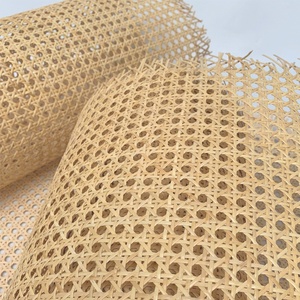 Groothandel Rotan Riet Singels Roll Natuurlijke Zeshoekige Mesh Meubels Gebleekte Open Geweven Met Top Kwaliteit - Product Image 5