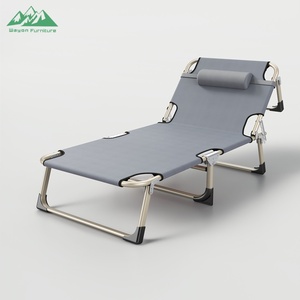 Cama Plegable Portátil Wayon para Camping, Resistente, para Siesta en la Oficina, Silla Reclinable Ajustable para Adultos - Product Image 2