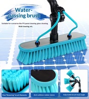 Ensemble de brosses de nettoyage à long manche réglable, directement de l'usine, pour fenêtres, bardages et bateaux – Options multi-tailles