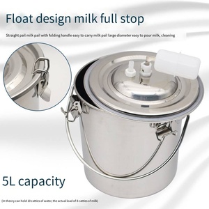 Trayeur électrique pour bovins et moutons Tire-lait à vide portable à pulsations Branché dans un petit trayeur électrique pour vache chèvre - Product Image 4