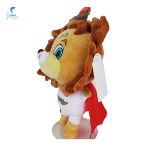Juguetes animales personalizados <span class=keywords><strong>peluche</strong></span> León marrón suave con intercomunicador remoto multifunción personalización - Product Image 1