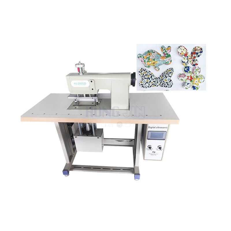 Fabric Flowers Cutting Forming Ultrasonic Lace Sewing Machine for Making Flowers