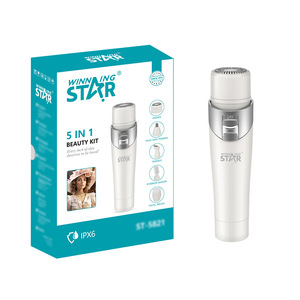 Winning Star ชุดความงาม5 in 1เครื่องโกนหนวดไฟฟ้าสำหรับผู้หญิง IPX6 ST-5821แบบชาร์จไฟได้กันน้ำ - Product Image 1