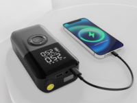 Pompe à air pour voiture certifiée CE ROHS IEC, pompe à air numérique électrique portable sans fil, compresseur d'air pour voiture 12 V