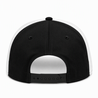 Casquettes de baseball personnalisées 5 panneaux bicolores style vintage, casquette de camionneur vierge en polyester avec broderie 3D courante, ajustable