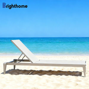 Ensemble <span class=keywords><strong>de</strong></span> chaises longues <span class=keywords><strong>de</strong></span> <span class=keywords><strong>jardin</strong></span> réglables en aluminium au prix d'usine - Product Image 6