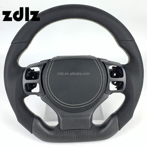 Đối với Lexus là ES RX NX LS UX LC GS GX LX IS350 IS250 2015 2024 tùy chỉnh Matte sợi carbon đầy đủ da tay lái - Product Image 2