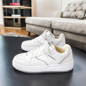 Zapatillas de Skate Blancas con Cordones para Hombre, Estampadas, Antideslizantes, Resistentes al Desgaste, para Todas las Temporadas, de Alta Gama, Casuales y Deportivas - Product Image 6