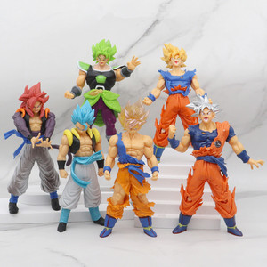 <span class=keywords><strong>Figurine</strong></span> Dragon <span class=keywords><strong>Super</strong></span> <span class=keywords><strong>Saiyan</strong></span> Son Goku Vegeta <span class=keywords><strong>Gogeta</strong></span> en PVC de 18cm, 6 pièces par lot - Product Image 1