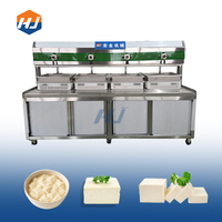 Machine de pressage automatique commerciale de tofu caillé formant l'équipement pour l'utilisation d'usine de nourriture