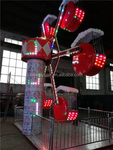 Mini grande roue personnalisée Équipement de parc d'attractions pour enfants d'intérieur Jeux de Noël d'extérieur en métal fabriqués à Zhengzhou - Product Image 5