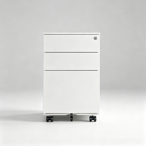 ตู้เก็บเอกสารเหล็กเคลื่อนที่ 3 ลิ้นชัก, ตู้ลิ้นชักสำนักงานแบบมีล้อ - Product Image 2
