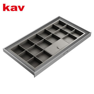 Caja de Almacenamiento para Joyería de Cuero Serie Kav Mousant Accesorios para Armario Herrajes para Muebles Cajón Organizador de Joyas - Product Image 4