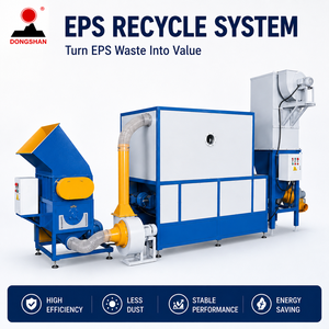 Máquina de Reciclaje de <span class=keywords><strong>EPS</strong></span> de Fábrica de Alta Eficiencia para un Uso Óptimo de Materiales Reciclados - Product Image 1