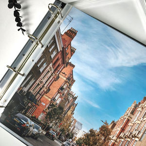 Carpeta de Anillas RINGNOTE Blanca de 30*30cm, de Alta Calidad, Popular, de Gran Capacidad, para Fotografía de Ídolos de Kpop, Música, Películas, Arte - Product Image 5