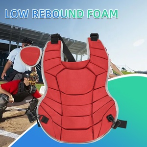 Protector de Pecho para Receptor de Béisbol para Hombre, Camiseta con Protección de Espuma EVA Acolchada para Fútbol Americano, Softbol, Deportes, Protector de Pecho Acolchado - Product Image 3