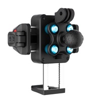 Support de téléphone pour vélo antivol et anti-vibration, compatible avec les téléphones mobiles de 5,2 à 7,2 pouces
