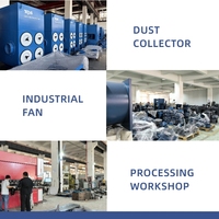 Collecteur de poussière à jet pulsé avec système de nettoyage automatique par impulsions, pare-flammes et attrape-étincelles pour atelier industriel