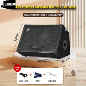 Amplificateur de guitare professionnel Jingying en bois de 10/8/6,5 pouces, 100W/80W/55W, vente en gros d'usine, pièces et accessoires pour <span class=keywords><strong>instruments</strong></span> à cordes - Product Image 3
