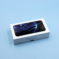 Boîte en carton personnalisée de vente d'usine pour Iphone/Boîte de téléphone vide blanche/Boîte de téléphone personnalisée avec logo