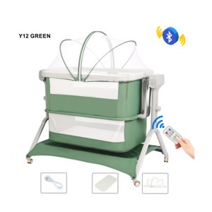 Silla <span class=keywords><strong>Mecedora</strong></span> Eléctrica Plegable <span class=keywords><strong>para</strong></span> <span class=keywords><strong>Bebés</strong></span> Recién Nacidos, Directo de Fábrica, Cuna <span class=keywords><strong>Automática</strong></span> <span class=keywords><strong>para</strong></span> <span class=keywords><strong>Bebés</strong></span>, Cama <span class=keywords><strong>para</strong></span> Dormir y Calmar al Bebé - Product Image 3