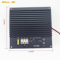 Nouvelle carte d'amplificateur audio de voiture de classe D 12V 5000W de conception