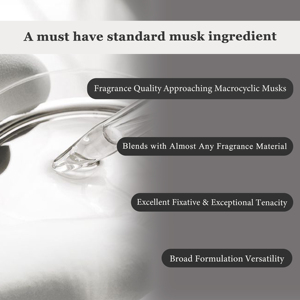 Muschio Sintetico Galaxolide di Alta Qualità CAS 1222-05-5, Ingrediente Fragrante per Lozioni e Creme Cosmetiche - Product Image 2