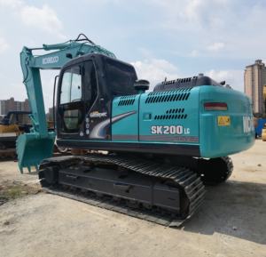 Excavatrice sur chenilles Kobelco SK200LC d'occasion haute performance, d'origine japonaise, Kobelco SK200-8 d'occasion à vendre - Product Image 6