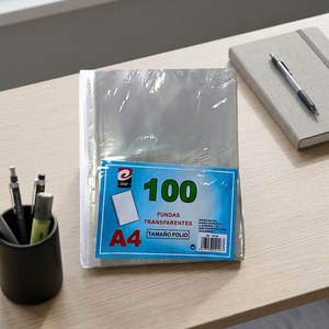 Busta Portadocumenti Trasparente in Plastica con Stampa UV Erpsl, 11 Fori, Formato A4, Modello 02026, Confezione da 100 Pezzi - Product Image 3
