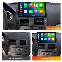 MEKEDE Car-play FM Navigation 4core 2 + 32GB Android Auto lecteur multimédia de voiture 1024*600 écran IPS pour Benz W204